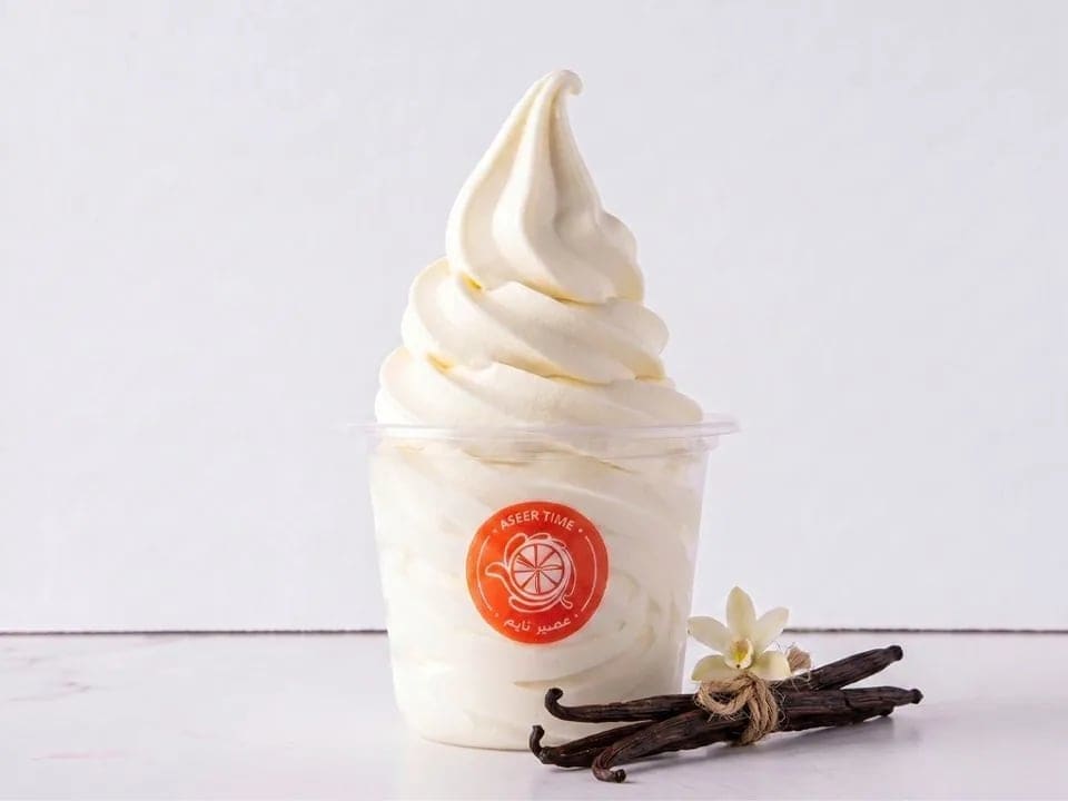 Vanilla ice cream